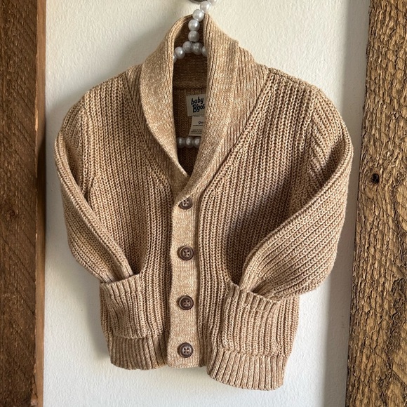 New Oshkosh B'gosh Baby Boys Chunky Knit Button-Front Cardigan Size 9 Months - Picture 14 of 16